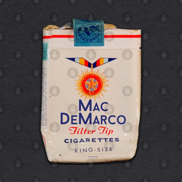 Mac DeMarco Vintage Cigarette Pack by chilangopride